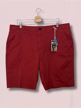Plugg Men's Deep Red Everyday Cotton Shorts